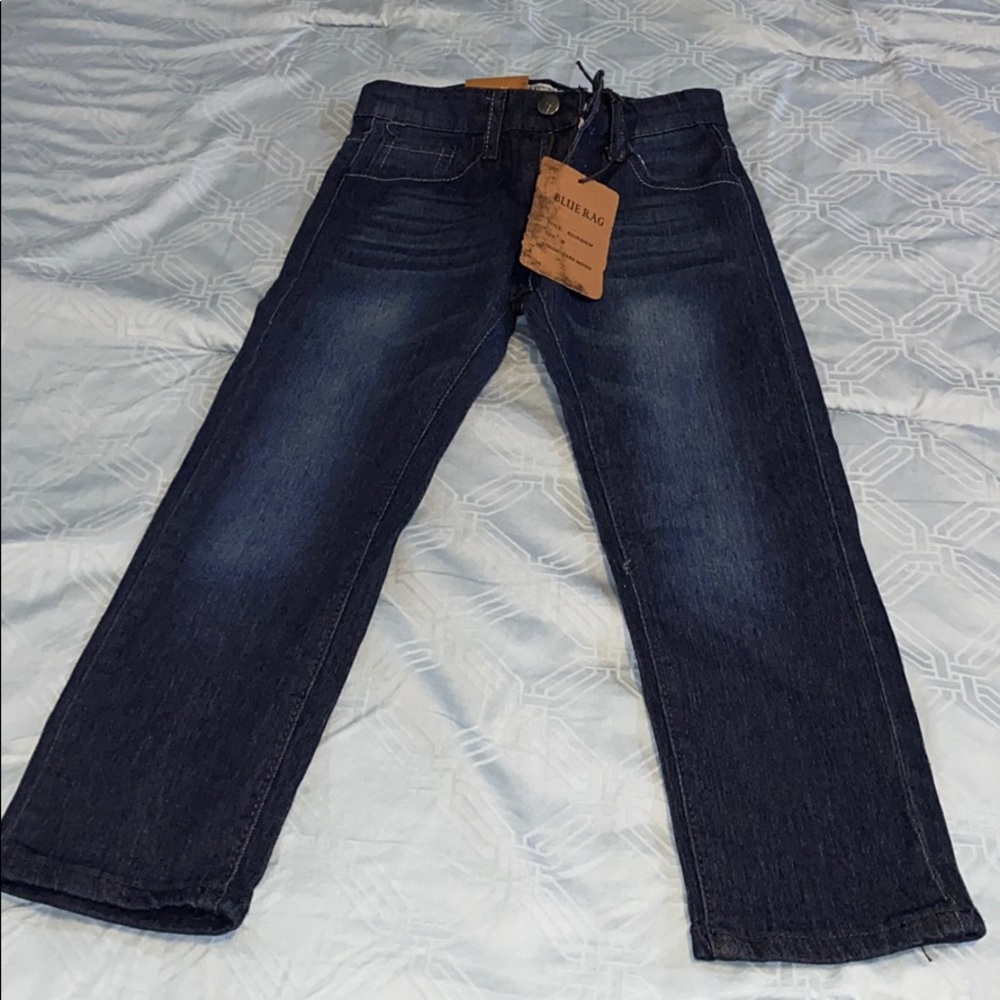 Boys blue rag dark jeans size 6